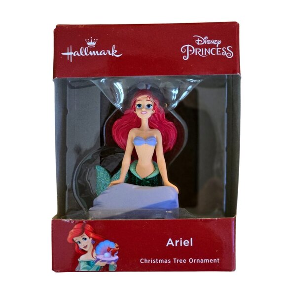 Disney Princess Ariel Little Mermaid Hallmark Christmas Tree Ornament - Picture 1 of 3